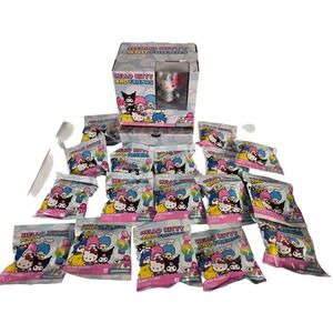 17 Hello Kitty Friends Series 2 Rainbow Pastel Blind Plush Box Display Full Set